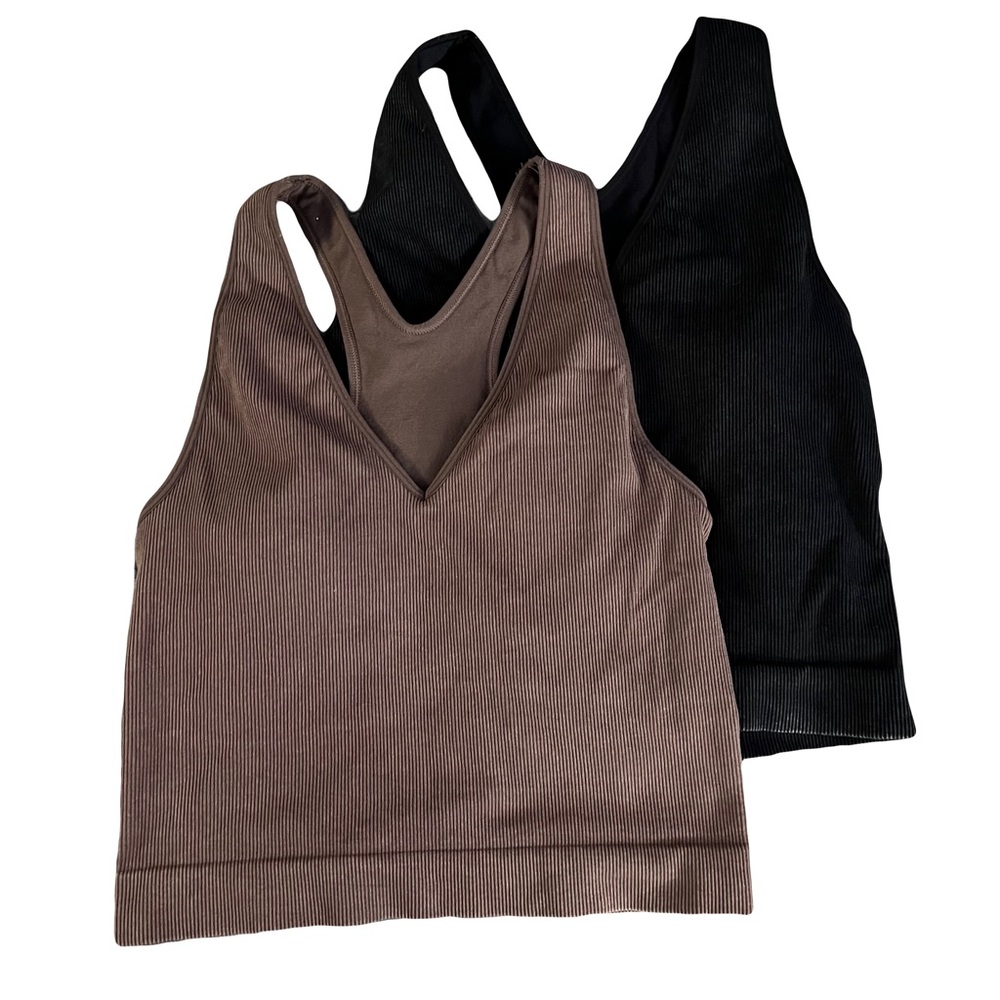 2 for 1 | JoyLab Ribbed Sports Bra Tank Top